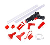 Kit de nettoyage d'aquarium réglable 4 en 1 avec design amovible pour changer efficacement l'eau des aquariums, siphon de nettoyage du sable