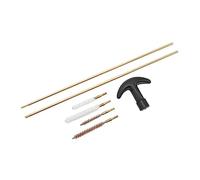 Kit de Nettoyage de Baril, Kit de Tige de Nettoyage de Baril 4,5 Mm 5,5 Mm Nettoyeur de Tube Cuivre Amovible Portable Poignée Confortable Tir Brosse de Tige de Nettoyage pour Le