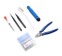 Kit de nettoyage de buse d'imprimante 3D avec pince, brosse de nettoyage,