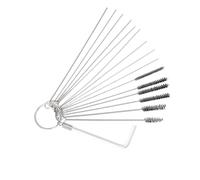 Kit de nettoyage de carburateur, ensemble d'aiguilles et de brosses, outil de nettoyage à Jet 4x, élimine la saleté du carbone, Compatible avec les pièces de moto automobile