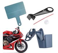 Kit de nettoyage de chaîne 4 pièces pour vélo, applicateur de lubrifiant pour huile, et dégraissant, 12,6 x 7,09 x 4,33 cm, outils d'entretien de qualité, pour l'entretien des pièces de sports
