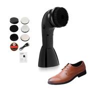 Kit de nettoyage de chaussures - Polisseur à chaussures électrique multifonctionnel, brosse automatique pour chaussures | Machine à polir à chaussures avec charge, cireuse à chaussures alimentée par