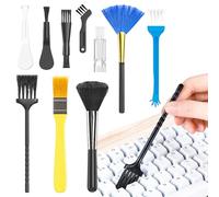Kit de nettoyage de clavier, 10 pièces brosse d'ordinateur | Dépoussiéreur portatif pour tablette, console de maison, voyage, bureau de travail, tapis de souris