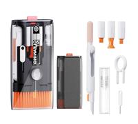 Kit de nettoyage de clavier, 11 en 1 pour ordinateur portable, brosse de nettoyage d'écran multifonction, stylo de nettoyage pour écouteurs pour Airpod, outil de nettoyage électronique avec port de