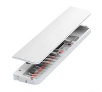 Kit de nettoyage de clavier compact conçu pour les espaces de travail bien rangés avec un protège-poignet doux pour plus de confort (blanc)