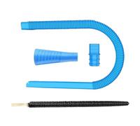 Kit de Nettoyage de Conduit de Sèche-Linge - Embout d’Aspirateur avec Connecteur Extensible & Brosse à Peluches | Éliminateur de Charpie Efficace pour Nettoyage des Appareils