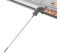 Kit de nettoyage de gouttière - Éliminateur de débris de feuilles | Outil de bec extensible, gouttières de toit compatibles, toit ouvrant, nettoyage extérieur, équipement d'entretien de la maison