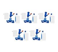 Kit de Nettoyage de Piscine 5 pièces - Aspirateur et Outils Robustes