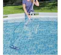 Kit de nettoyage de piscine - Bestway - AquaClean 92839 - Aspirateur - Filet d'écumoire - Mât réglable