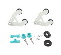 Kit de nettoyage de piscine en A pour modèles Hayward y compris pour Navigator Pro pour Wanda Diver Dave - Assemblage de rouleaux souples avec kit de réparation de roulements à turbine