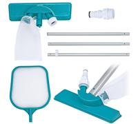 Kit de nettoyage de piscine, manche 167 cm + aspirateur + épuisette Bestway