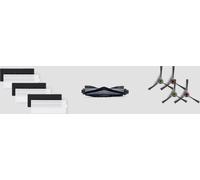 Kit de nettoyage de rechange pour T8 asp. 1xbrosse principale / 4xbrosse latérale / 3xfiltre à poussière fine.