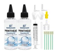 Kit de nettoyage de tête d'impression 110 ml SIKEZHAN, solution nettoyante liquide pour toutes les imprimantes à jet d'encre, débouche les buses bouchées, outils 330ml suit