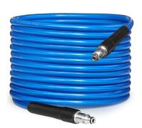 Kit de nettoyage de tuyau de vidange haute pression 3000 PSI/180 bar pour Karcher K2 K3 K4 K5 K6 K7 Series et Bosch AQT Household Use Pressure Washer Blue