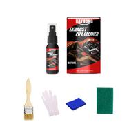 Kit De Nettoyage De Tuyau D'Échappement De Voiture, Dissolvant De Rouille, Spray De Dérouillage De Tuyau Métallique Polyvalent, Entretien De Voiture Et Moto, 30/120ml