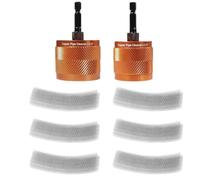 Kit de nettoyage de tuyaux en cuivre pour perceuse comprenant des brosses internes Repla et des brosses,
