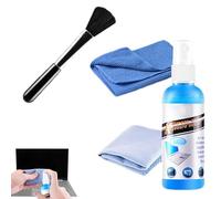 Kit de nettoyage d'écran Détergent de pulvérisation pour appareils électroniques Grand nettoyant pour écran professionnel Nettoyant électronique multifonctionnel Solution de nettoyage sûre
