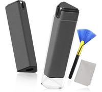 Kit de Nettoyage d'écran et Chiffon Microfibre pour TFT LCD LED Plasma iPad Tablets Laptops Auto Nettoyage de Tout l'écran et de l'écran 18ml Screen Cleaner (Gris +Gris)