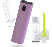 Kit de nettoyage d'écran tactile pour smartphone électronique TV, ordinateur portable, écran plat LCD, lunettes, compatible avec iPhone, iPad, MacBook Pro Violet clair.[F1432]