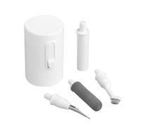 Kit De Nettoyage des Écouteurs - Nettoyant AirPod New Generation | Kit De Nettoyage Forme du Stylo avec Un D'éponge du Rotation des Broussailles Doux pour Les Écouteurs | Nettoyer d'or