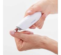 Lanaform Appareil manucure et pédicure électrique Mes ongles Coffret embouts Blanc