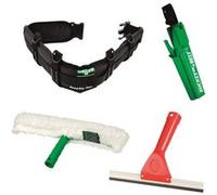 Kit de nettoyage des vitres UNGER avec ceinture, carquois, mouilleur complet et raclette G
