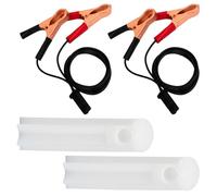Kit de nettoyage d'injecteur - Prévention des dommages, adaptateur de nettoyage de chasse d'eau, testeur d'injecteur de carburant, adaptateur de chasse d'eau automobile avec câble de test pour