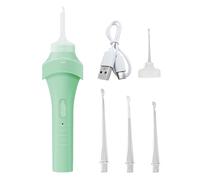 Kit De Nettoyage D'Oreilles, Nettoyeur Auriculaire Électrique Réutilisable Avec Lumière, Accessoire De Soins Personnels Pour Retrait Du Cérumen Impacté Pression Démangeaisons Oreille Maison Voyage