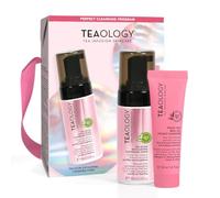 Kit de nettoyage double - Mousse à thé Glow + huile de lait de thé à la pêche 50 ml