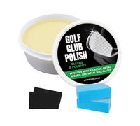 Kit De Nettoyage Du Club De Golf - Baume De Polissage En Fer, Pâte De Réparation De Rainures | Débranteur À Rayures Multi-usages Avec Formule Inodore, Crème De Soins Durables Pour Les Fers De Golf, Re