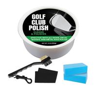 Kit de Nettoyage du Club de Golf - Pâte de Maintenance du Club, kit de Nettoyage du Club de Fer de Golf | Golf Metal Club Maintenance Cream Repair Scratch, Polish Illumn Restore Restore Gloss
