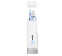 Kit de Nettoyage électronique 7 en 1, Nettoyant pour Ordinateur Portable avec Brosse, Brosse pour Clavier, adapté aux écouteurs, écouteurs, Appareils Photo, éponge (Bleu Ciel