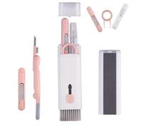 Kit de nettoyage électronique 7 en 1 pour ordinateur portable avec brosse pour clavier, boîte de nettoyage électronique pour écran PC, TV, téléphone, ordinateur