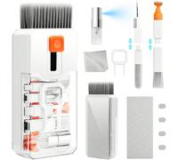 Kit de nettoyage électronique, nettoyant pour clavier, kit de nettoyage pour ordinateur portable, écran, téléphone portable, casque, objectif d'appareil photo d'ordinateur portable Taille UniqueABS