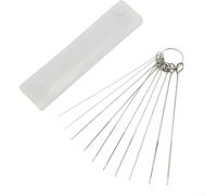 Kit de nettoyage en acier inoxydable pour pommeaux de douche et appareils ménagers pour déloger les blocages et améliorer la pression de l'eau (1 pièce)