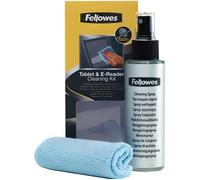 Kit de nettoyage - Fellowes - Pour tablette-PC et E-Reader - Spray 120 ml - Chiffon MicroFiber - Antistatique