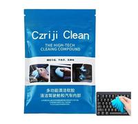 Kit de nettoyage intérieur de voiture - Gel adhésif réutilisable pour grille d'aération de véhicule - Gadgets anti-poussière