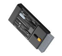 Kit de nettoyage multifonction 22 en 1 pour claviers, écouteurs, téléphones, comprend une brosse, un chiffon en microfibre, un étui de rangement, des outils de nettoyage multifonctionnels pour