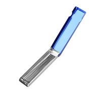 Kit de Nettoyage Nettoyeur de Jet de Carburateur de Moto pour Le Nettoyage des Buses/Pointes de Coupe de Soudage, des Orifices de Gaz, des Gicleurs et des Pommeaux de Douche, Jeu de 13 Fils