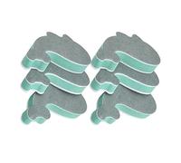 Kit de nettoyage pour aquarium - Double face réutilisable, kit de brosse de nettoyage pour aquarium, maison, bureau, salle de bain, ustensiles, armoire, fenêtre, miroir, coin en verre