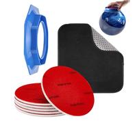 Kit de nettoyage pour boule de bowling | Polisseuse universelle portable réutilisable | Ensemble de nettoyage de la saleté | Pour entraînement quotidien, compétitions, festivals, événements