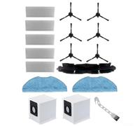 Kit de nettoyage pour brosse principale et sac à poussière compatible avec 360° pour Botslab S8 Plus