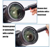 Kit De Nettoyage Pour Camera, Incluant 1 X Stylo De Nettoyage D'Objectif Double Face / 1 X Souffleur D'Air / 1 X Chiffon De Nettoyage En Microfibres(Canon, Nikon, Pentax, Sony)[Z102]