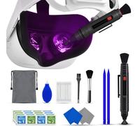 Kit De Nettoyage Pour Casque Vr,Nettoyant Pour Lentille Vr Kit De Nettoyage Pour Lentille,Compatible Oculus Hololens 2/Xbox One/Xbox 360/Ps4,Contrôleur De Jeu Vr,Accessoires Vr,Nettoyant Pour Ar