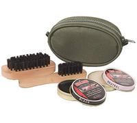 Mil-Tec Mixte Cireur 12936000 Kit de Cirage pour Chaussures, Olive, Taille Unique
