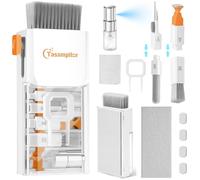 Kit de nettoyage pour clavier et écran d'ordinateur portable, outil de nettoyage électronique pour MacBook, iPad, iPhone Pro, outil de brosse pour tablette, ordinateur, moniteur de PC, objectif de