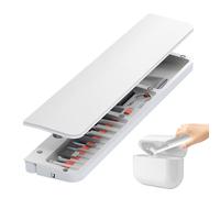 Kit de nettoyage pour clavier - Outil de nettoyage - Repose-poignet doux - Brosse de nettoyage ergonomique - Chiffon en microfibre à deux fonctions - Design compact avec clavier, écouteurs, port de