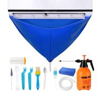 Kit De Nettoyage Pour Climatiseur - Kit De Nettoyage Pour Climatiseur Split,Outils Pour Système De Climatisation, Protecteur De Lavage Anti-Poussière Mural