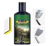 Kit de nettoyage pour club de golf - Nettoyant fer de golf - Pâte de 120 ml avec éponge anti-rayures, composé pour laiton, cuivre, métal, aluminium, restauration, nettoyage, polissage