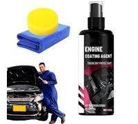 Kit De Nettoyage Pour Compartiment Moteur,Spray Nettoyant Moteur 100ml,Agent Nettoyage Auto pour Pièces Machine Compartiment Huile | Pour Habitacle Et Baie